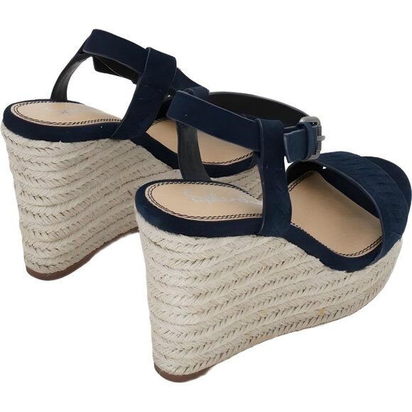 Women's Splendid Shayla Wedge Navy Suede US 8 M - Picture 3 of 6